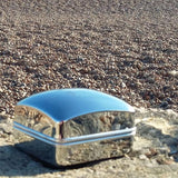 Personalised Engraved Chrome Earring Case / Box - GiftedinDesign