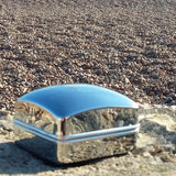 Personalised Engraved Silver Chrome Ring Case / Box - GiftedinDesign