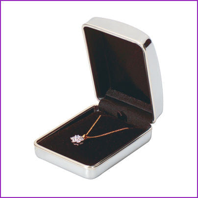 Personalised Engraved Chrome Necklace / Pendant Gift Box - GiftedinDesign