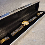 Personalised Engraved Chrome Watch/ Bracelet Gift Box